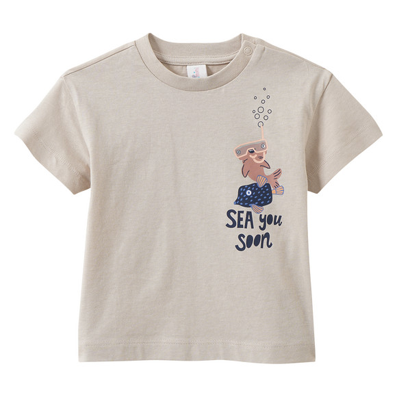 Baby T-Shirt mit Rücken-Print