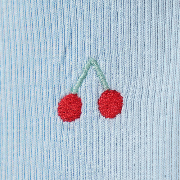 Baby T-Shirt mit Ripp-Struktur