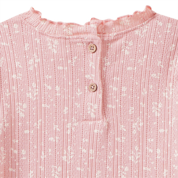 Baby T-Shirt mit Blümchen