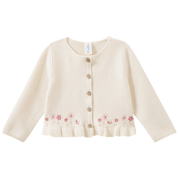 Newborn Strickjacke mit Applikation