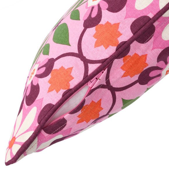 Kussensloop met tegelprint