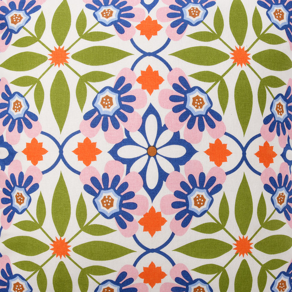 Kussensloop met tegelprint