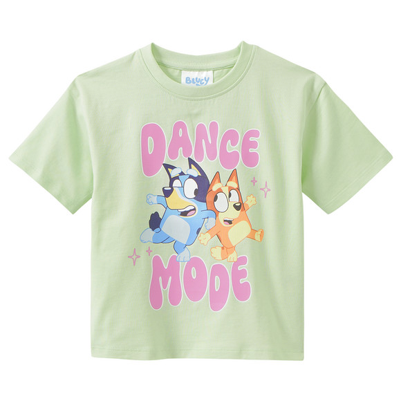 Bluey T-Shirt mit Print hellgrün