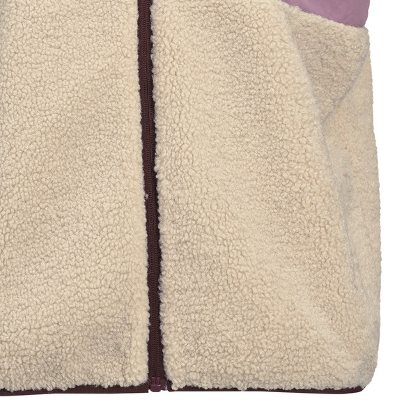 Damen Teddyweste mit Taschen