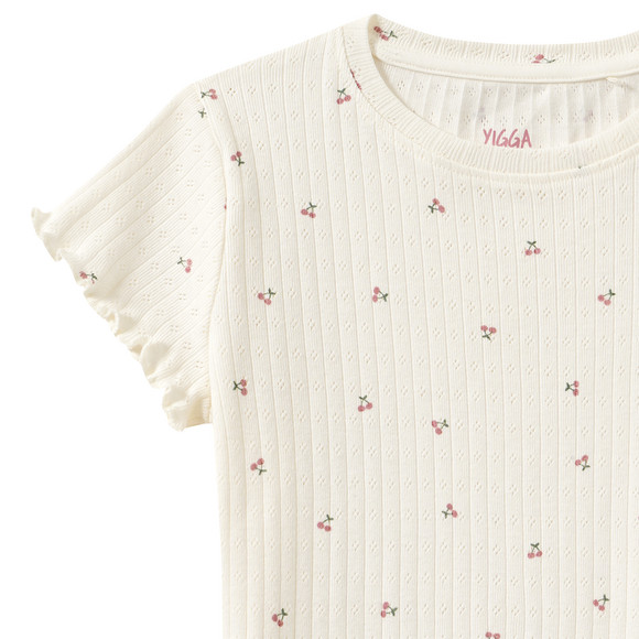 Meisjes T-shirt van biologisch katoen