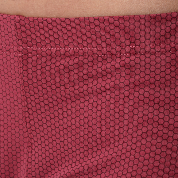 Herenretroshorts met minimale print