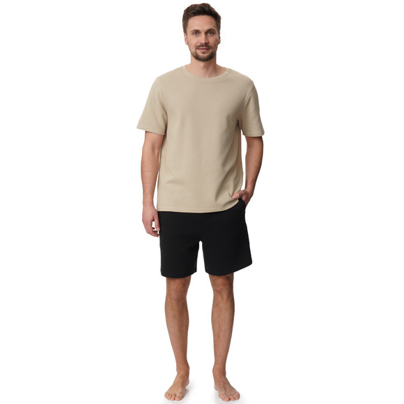 Herren Shorty mit Waffelstruktur