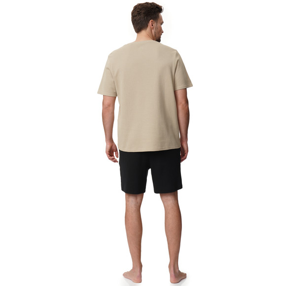Herren Shorty mit Waffelstruktur