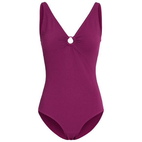 Damen Shape-Badeanzug aus Strukturmaterial
