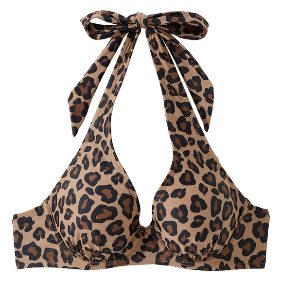 Damen Bikinioberteil im Leo-Look