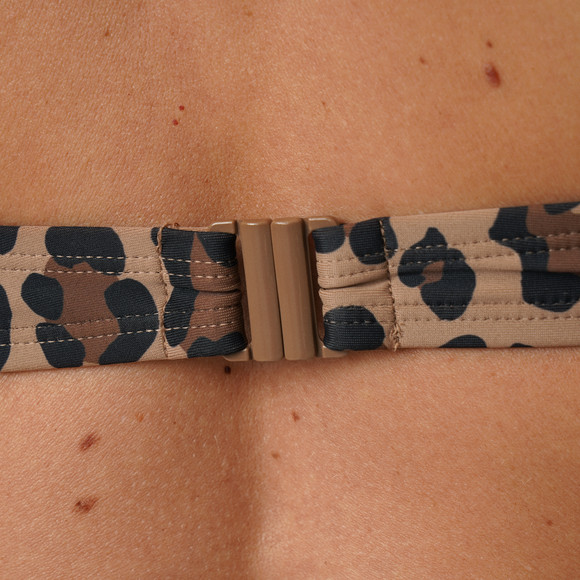 Damen Bikinioberteil im Leo-Look