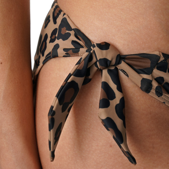 Damen Bikinislip im Leo-Look