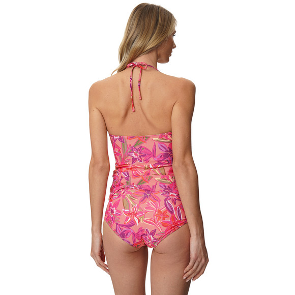 Damen Tankinioberteil mit Blumen-Print