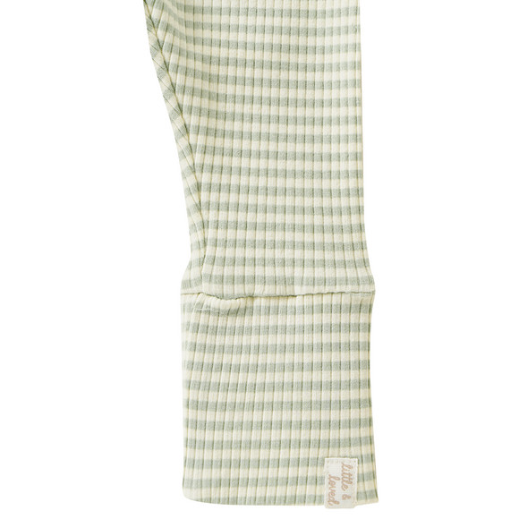 Newborn Leggings mit Rippstruktur