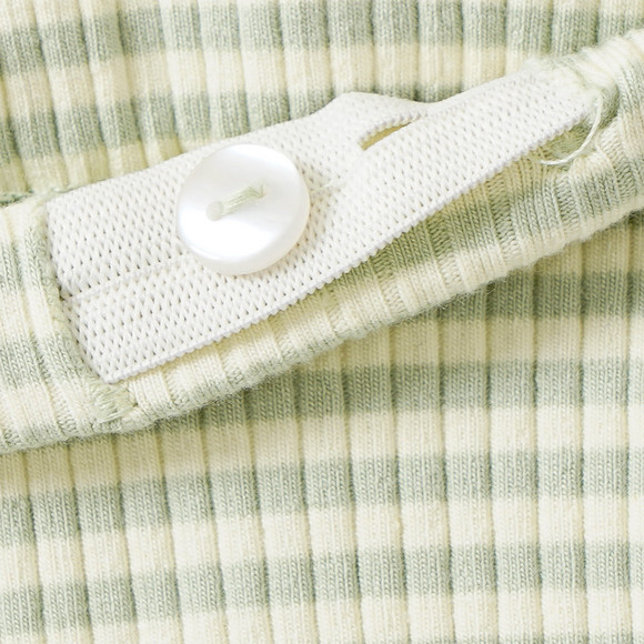 Newborn Leggings mit Rippstruktur