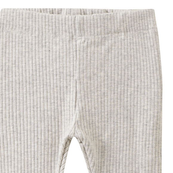 Newborn Leggings mit Rippstruktur