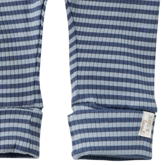 Newborn Leggings mit Rippstruktur