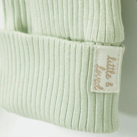 Newborn Leggings mit Rippstruktur