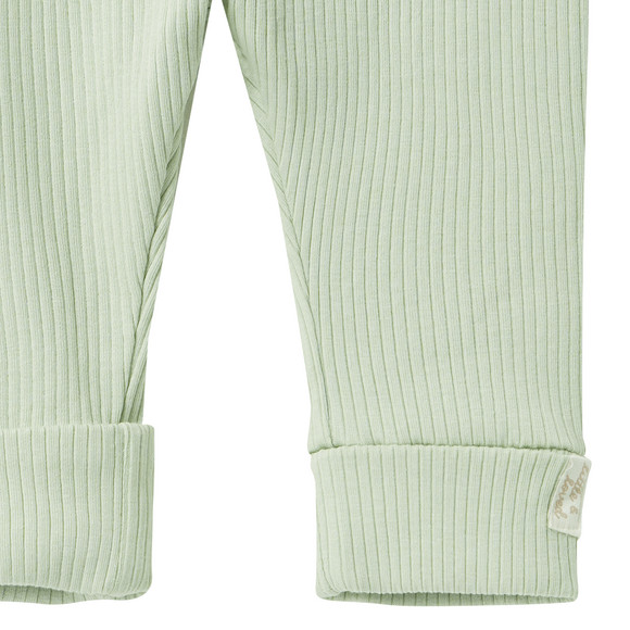 Newborn Leggings mit Rippstruktur