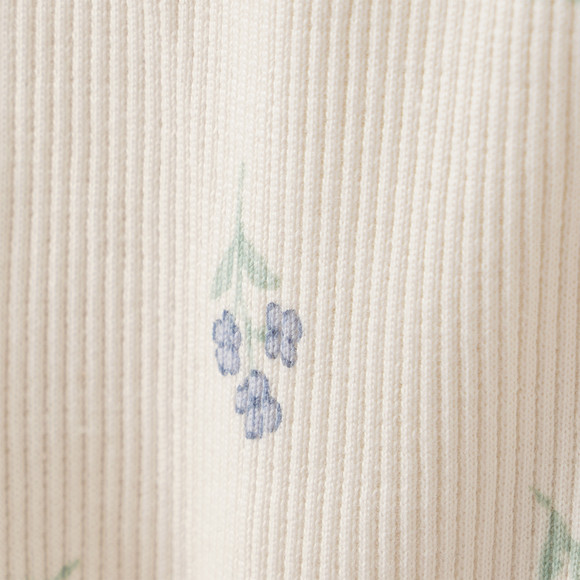 Newborn Leggings mit Rippstruktur