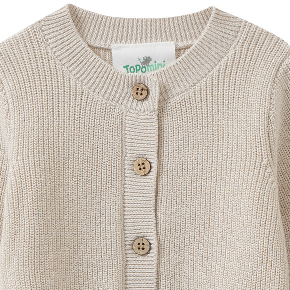 Newborn Strickjacke mit Applikation