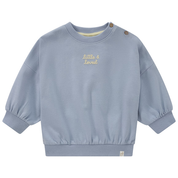 Baby Sweatshirt mit gesticktem Schriftzug