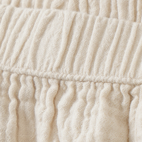 Baby Musselinhose mit Zierknöpfen