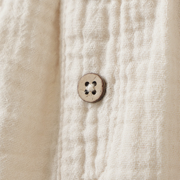 Baby Musselinhose mit Zierknöpfen