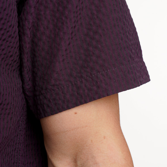 Herren Seersucker-Hemd mit Streifen