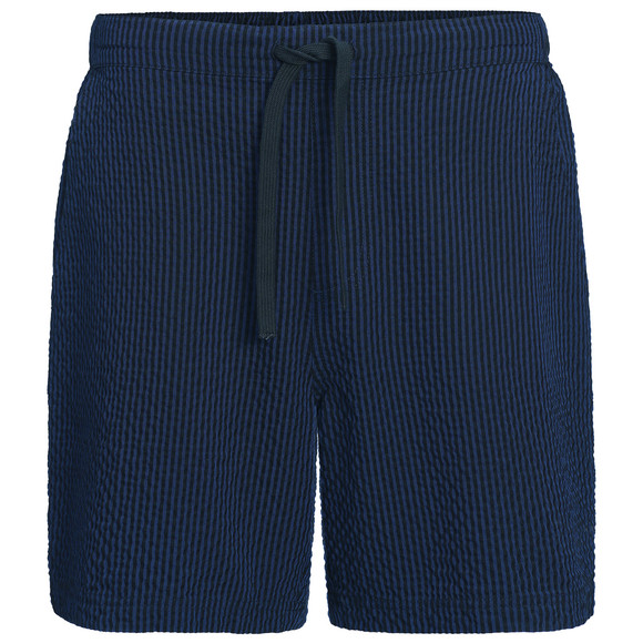 Herren Seersucker-Shorts mit Tunnelzug