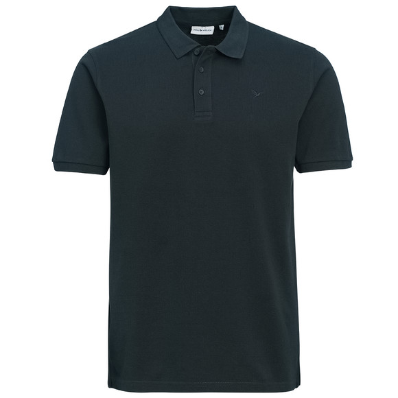 Herren Poloshirt in Piqué-Qualität dunkelblau