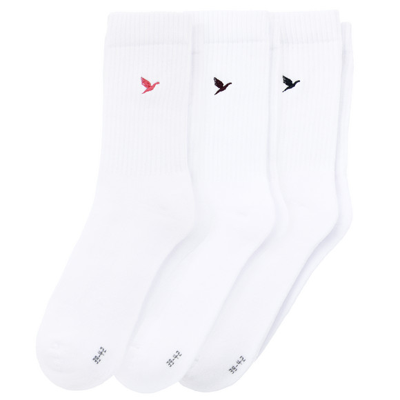 3 Paar Herren Sportsocken mit Stickerei
