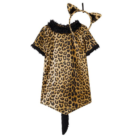 Kostüm Leopard mit Haarreif