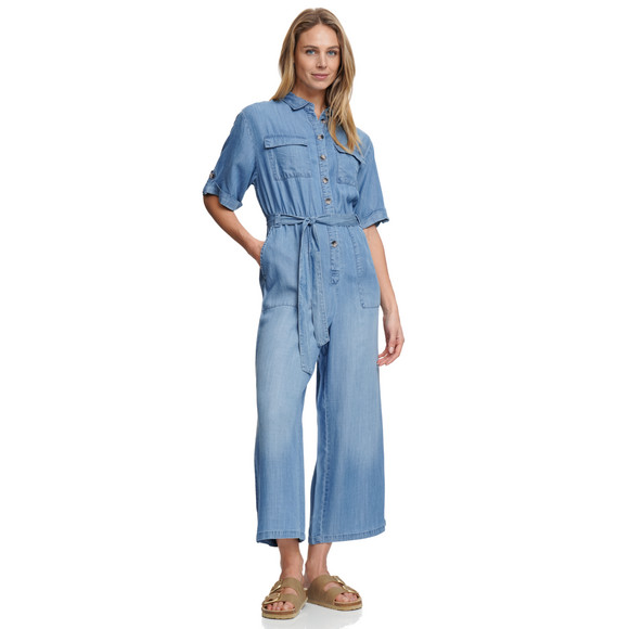 Damen Jumpsuit in Denim-Optik