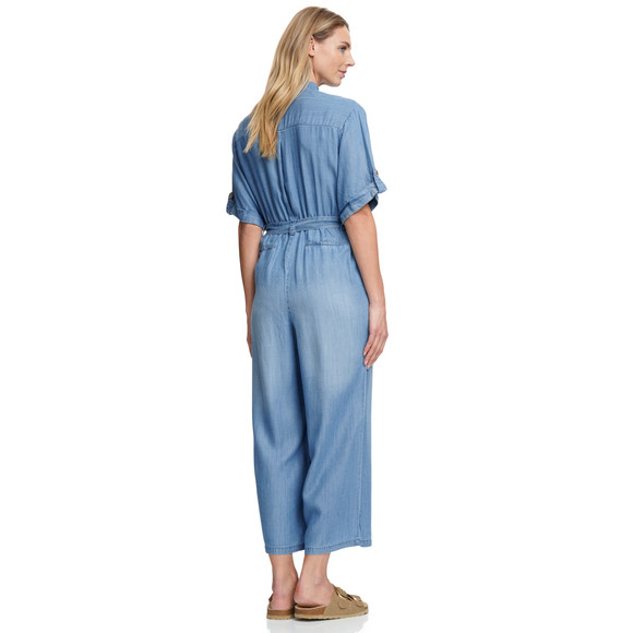 Damen Jumpsuit in Denim-Optik