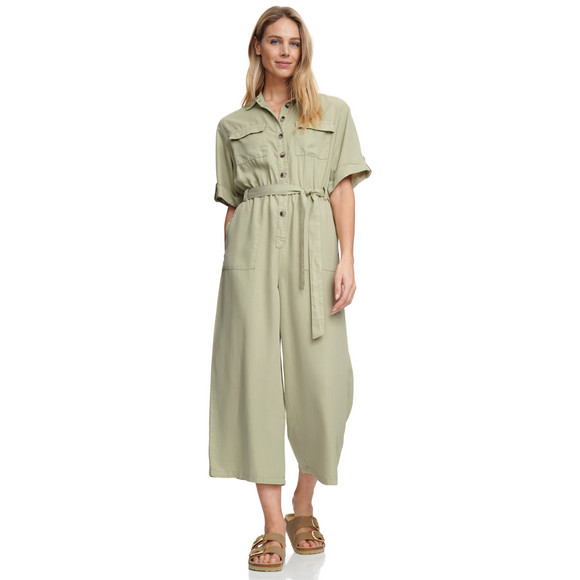 Damen Jumpsuit in Denim-Optik