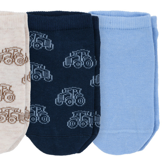 4 Paar Jungen Sneaker-Socken im Set