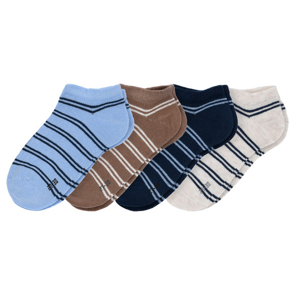 4 Paar Jungen Sneaker-Socken im Set