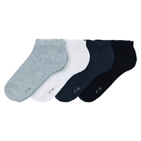 4 Paar Jungen Sneaker-Socken im Set