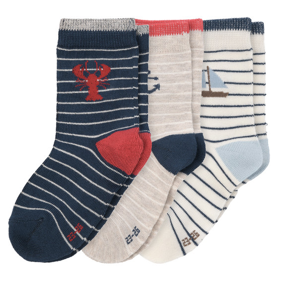 3 Paar Jungen Socken im Set