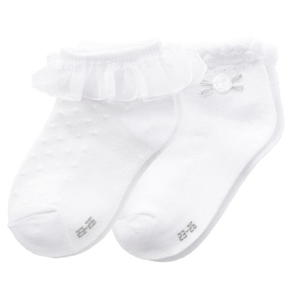 2 Paar Mädchen Kurzsocken im Set