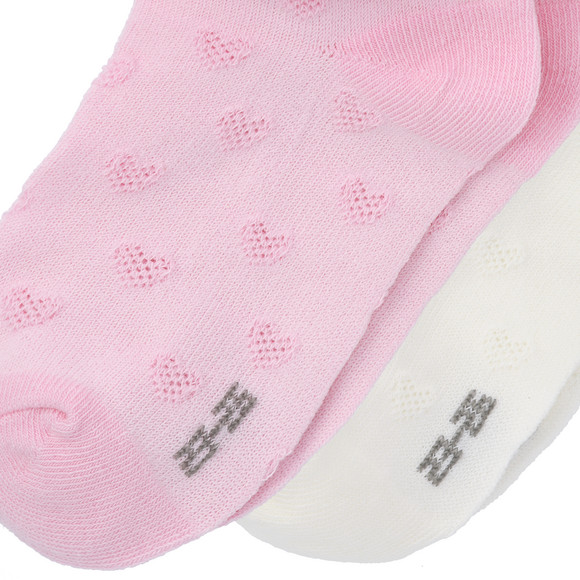 2 Paar Mädchen Sneaker-Socken mit Spitze