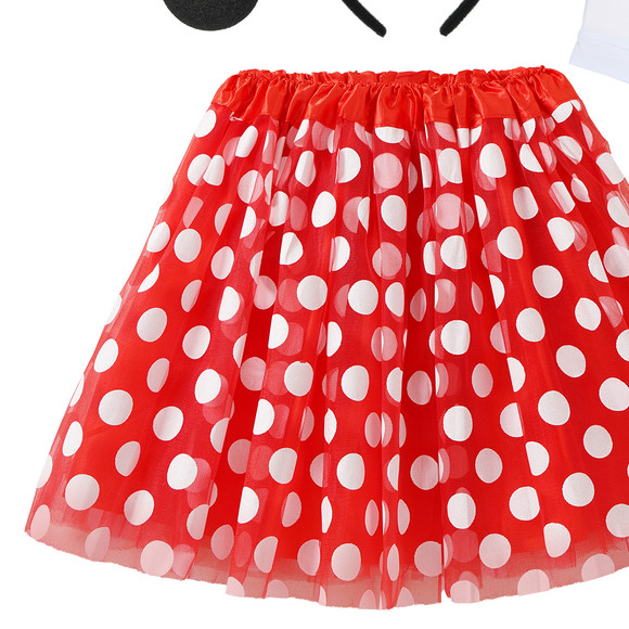 Damen Kostüm Maus 4-teilig