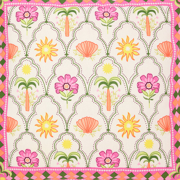 Kissenhülle mit Sommer-Print