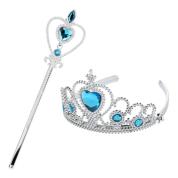 Diadeem en staaf in set