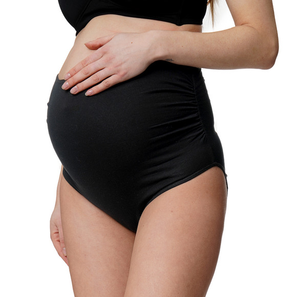 2 Damen Umstands-Slips im Basic-Look