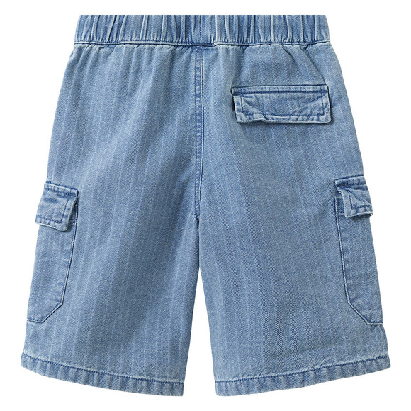 Jungen Pull-on-Jeansshorts mit Tunnelzug