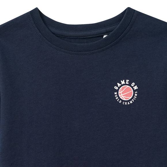 Jungen T-Shirt mit großem Rücken-Print