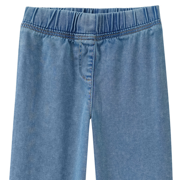 Meisjesjeggings met elastische tailleband