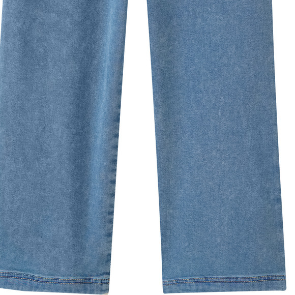 Meisjesjeggings met elastische tailleband